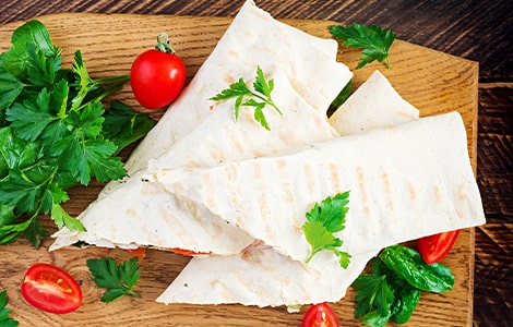 Gorefry loaded wraps in Gorebridge.